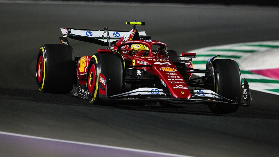 Lewis Hamilton im Ferrari