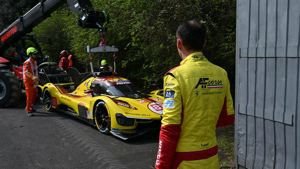 WEC, Imola, #83, AF Corse, Ferrari, Kubica, Ye, Hanson