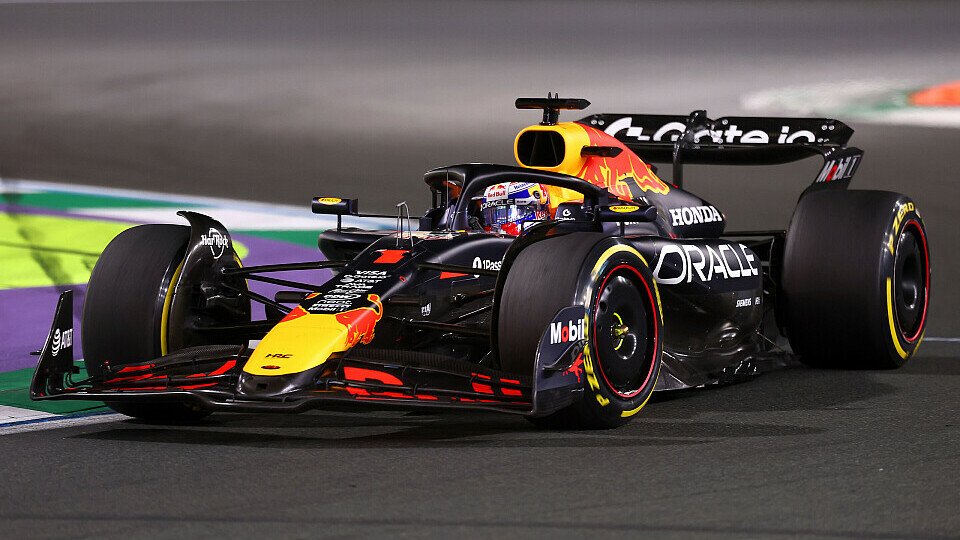 Leader Max Verstappen im Red Bull