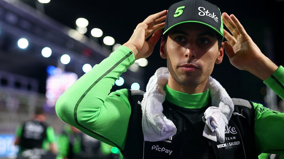 Sauber-Fahrer Gabriel Bortoleto in der Startaufstellung Sauber-Fahrer Gabriel Bortoleto in der Startaufstellung