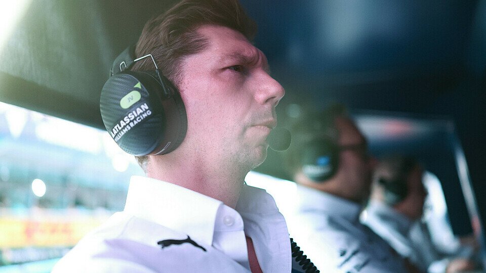 Williams-Teamchef James Vowles am Kommandostand