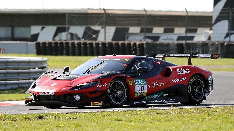 Ben Green im Emil Frey-Ferrari