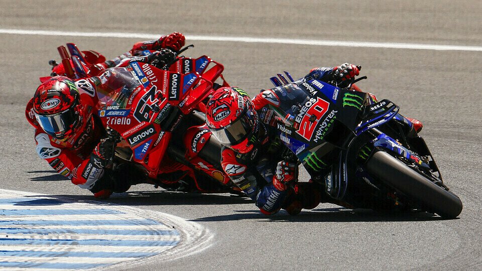 Francesco Bagnaia hängt im Spanien GP hinter Fabio Quartararo fest