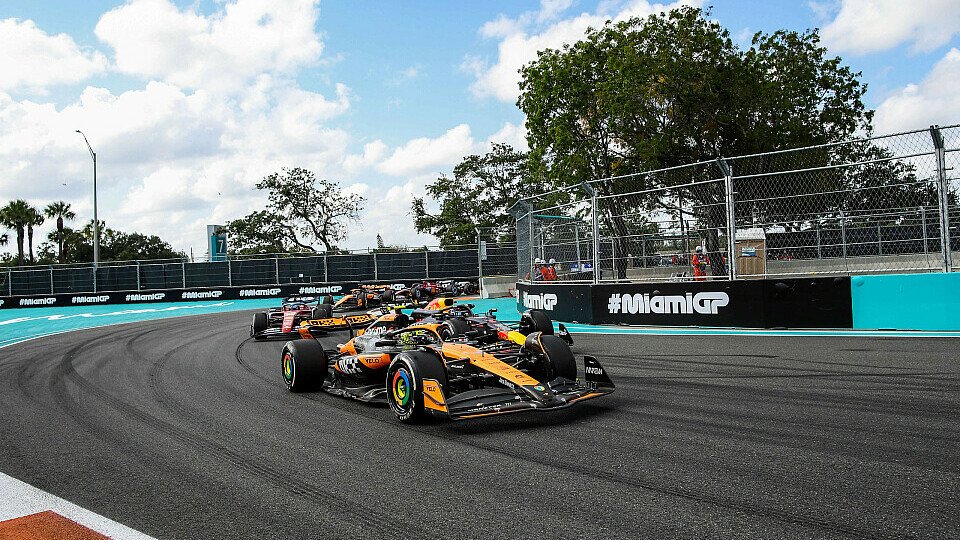 Lando Norris führt den Miami GP 2024 an