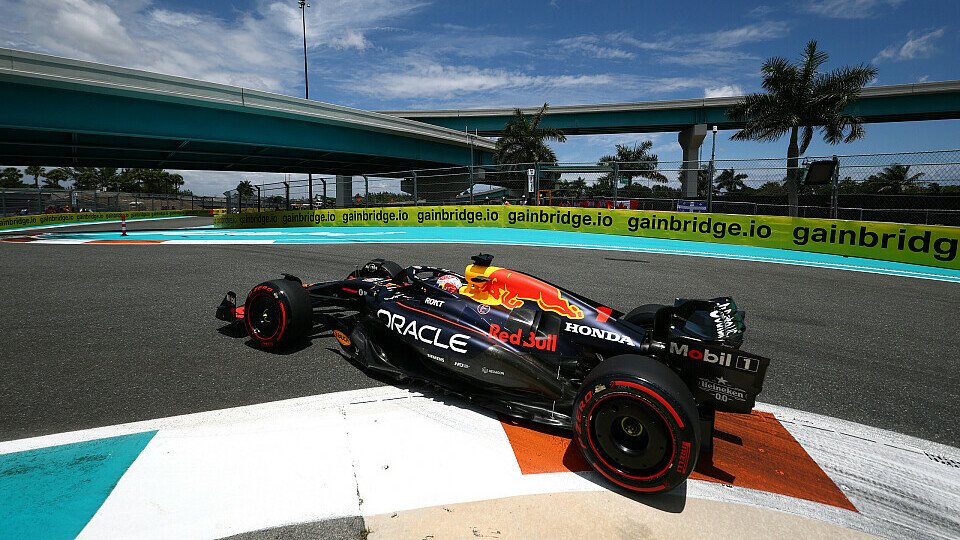 Max Verstappen im Red Bull