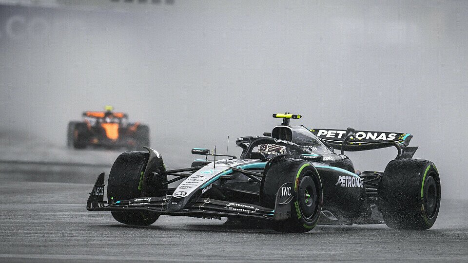 Polesetter Kimi Antonelli im Mercedes vor Lando Norris im McLaren Polesetter Kimi Antonelli im Mercedes vor Lando Norris im McLaren