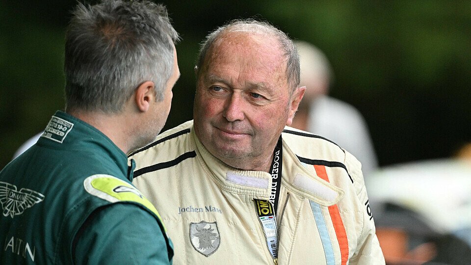 Ex-F1-Pilot Jochen Mass beim Goodwood Festival of Speed
