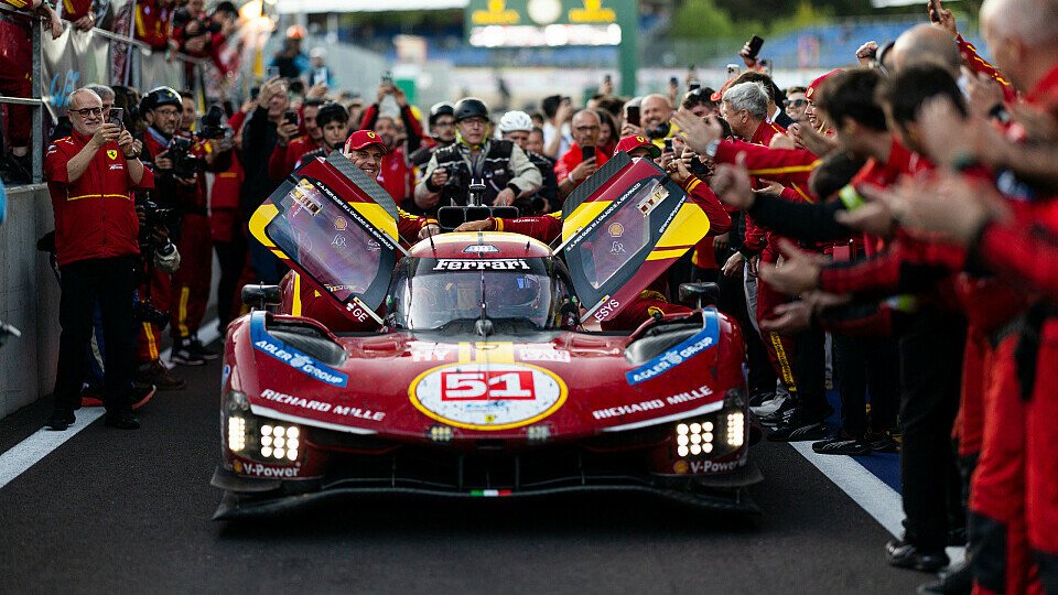Sieger #51 Ferrari mit Pier Guidi, Giovinazzi, Calado