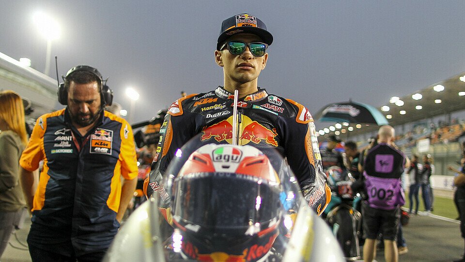Jorge Martin im Moto2-Grid in Katar 2020