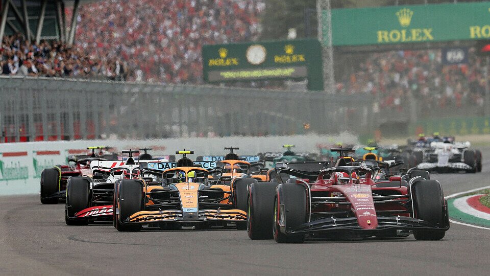 Rennstart in Imola