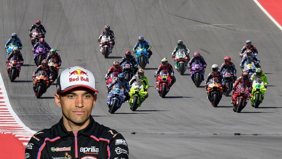 Jorge Martin und das MotoGP-Starterfeld