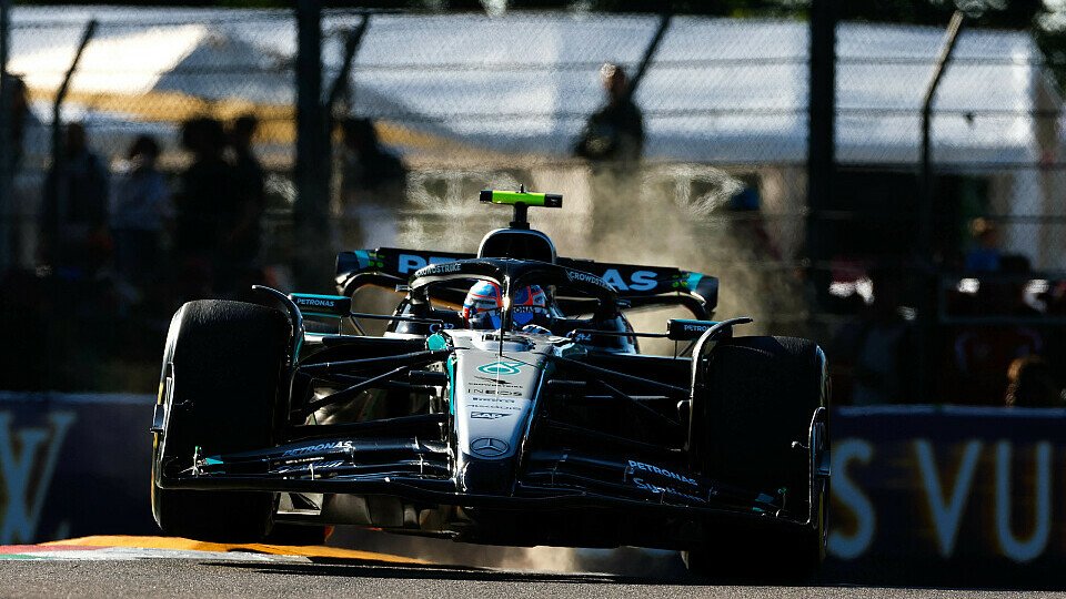 Kimi Antonelli im Mercedes beim Emilia-Romagna GP 2025.