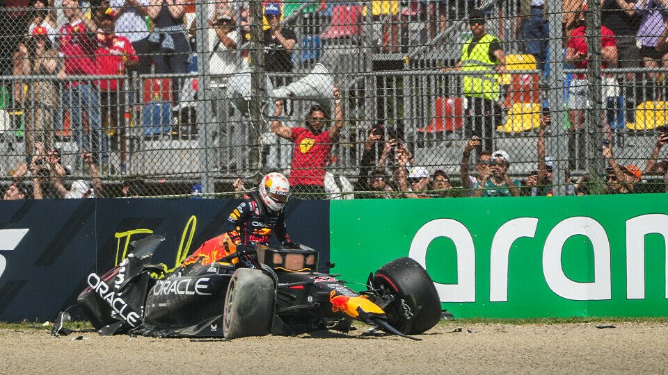 Heftiger Crash von Yuki Tsunoda Im Red Bull