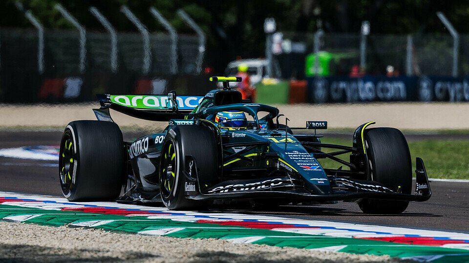 Lance Stroll im Aston Martin