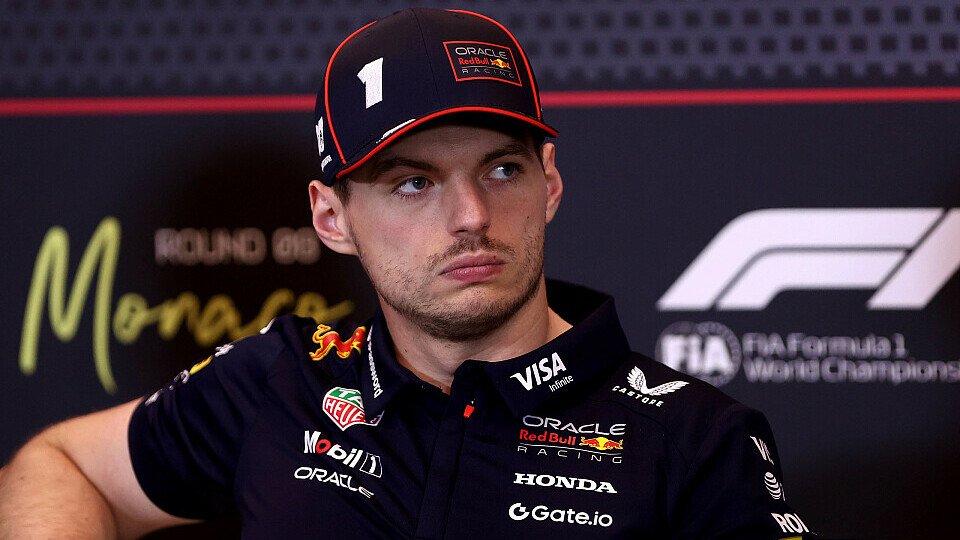 Pressekonferenz mit Max Verstappen (Red Bull)