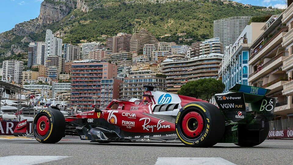 Charles Leclerc im Ferrari