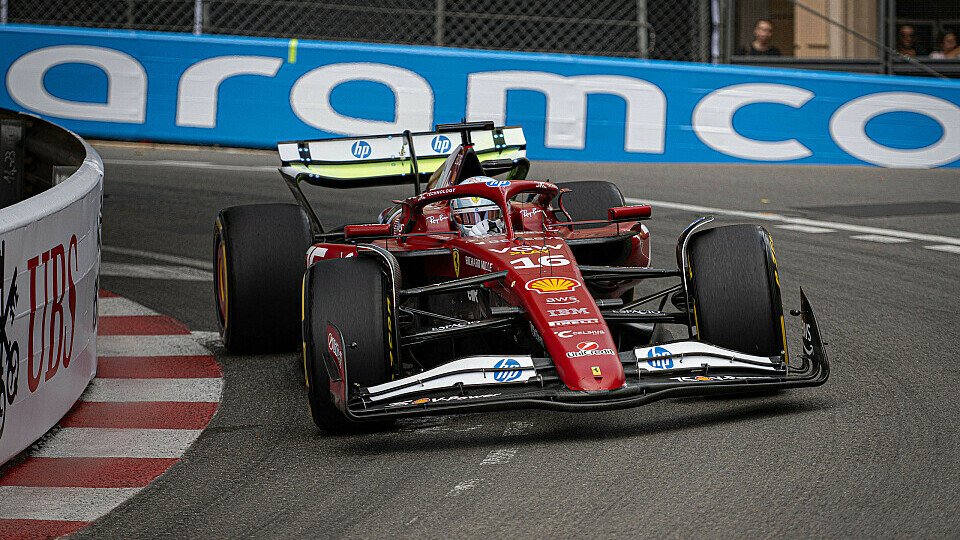 Charles Leclerc im Ferrari
