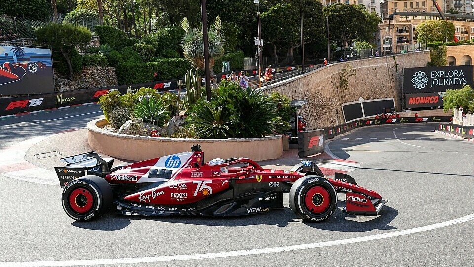 Charles Leclerc im Ferrari