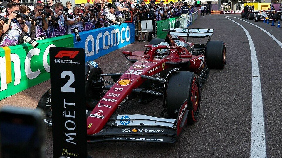 Qualifying: Platz 2 für Charles Leclerc im Parc Ferme