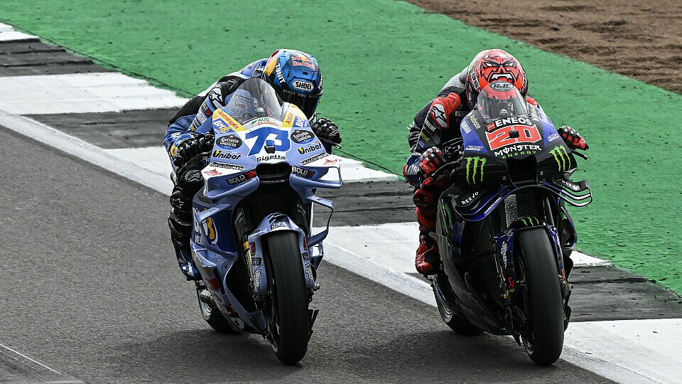 Fabio Quartararo hatte im Silverstone-Sprint keine Chance gegen Alex Marquez, Foto: MotoGP Press