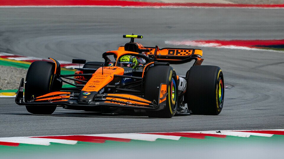 Lando Norris im Training in Barcelona Lando Norris im Training in Barcelona