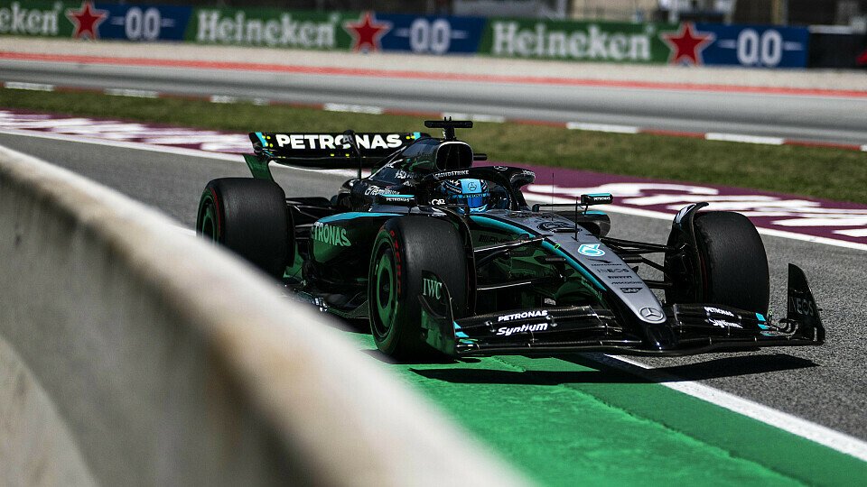 George Russell im Mercedes George Russell im Mercedes