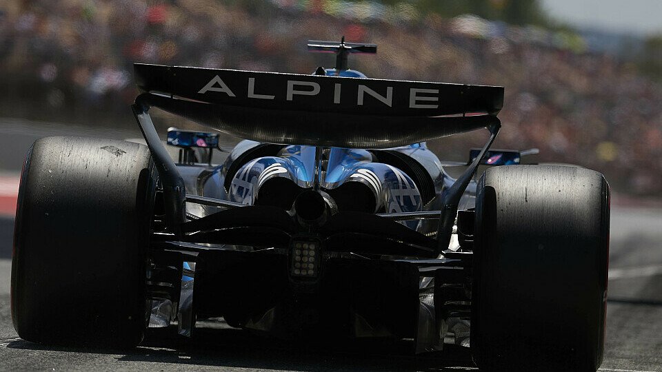 Pierre Gasly im Alpine Pierre Gasly im Alpine