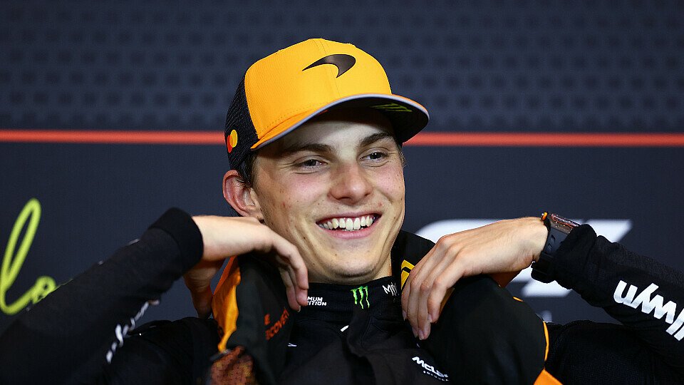 Pressekonferenz mit Oscar Piastri (McLaren)