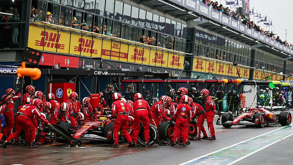 Ferrari-Boxenstopp von Lewis Hamilton beim Australien-GP