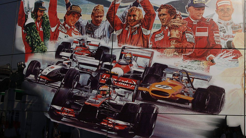 McLaren Motorhome zum 50. Jubiläum im Jahr 2013