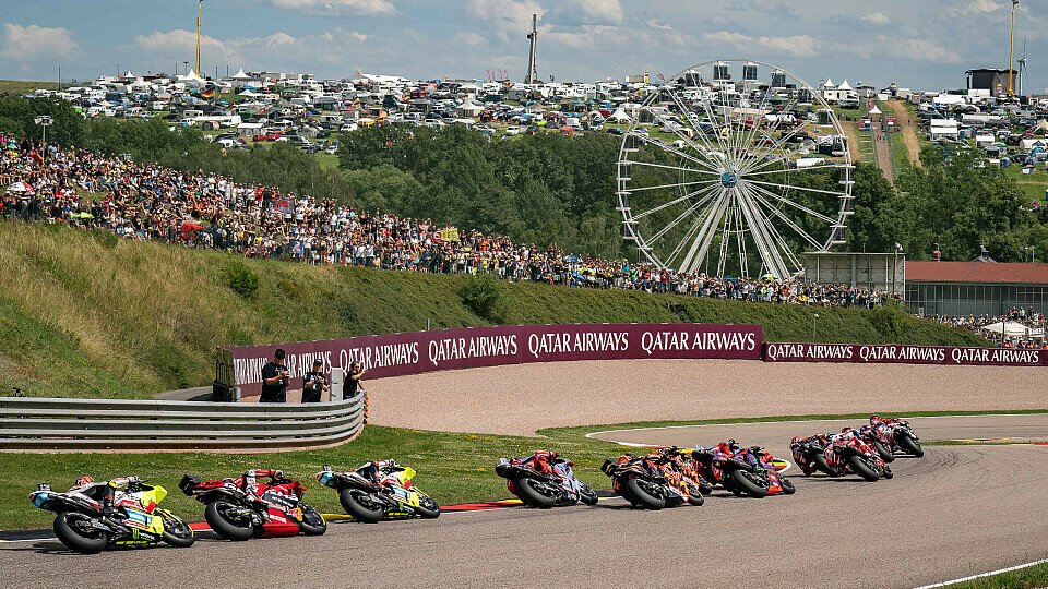 MotoGP-Atmosphäre beim Rennen am Sachsenring