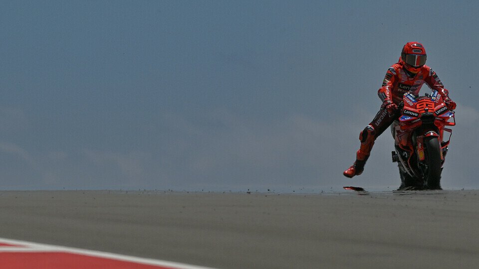 Marc Marquez auf dem Weg zum Sieg in Aragon