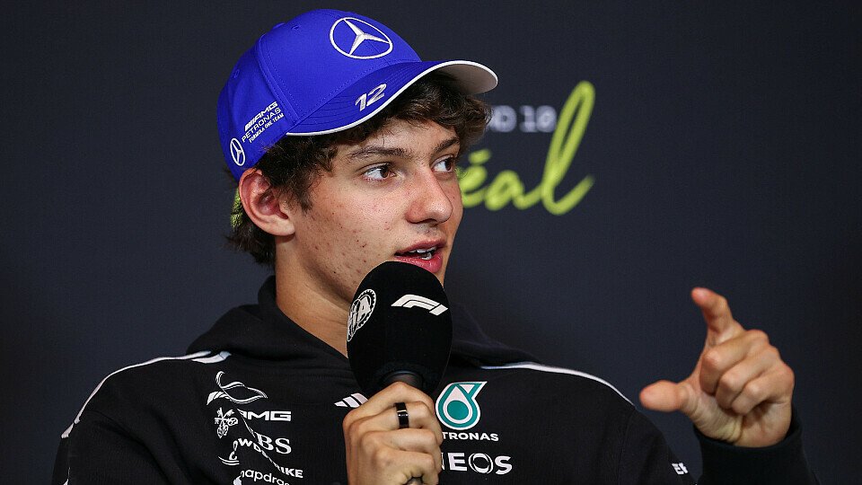 Pressekonferenz mit Kimi Antonelli (Mercedes)