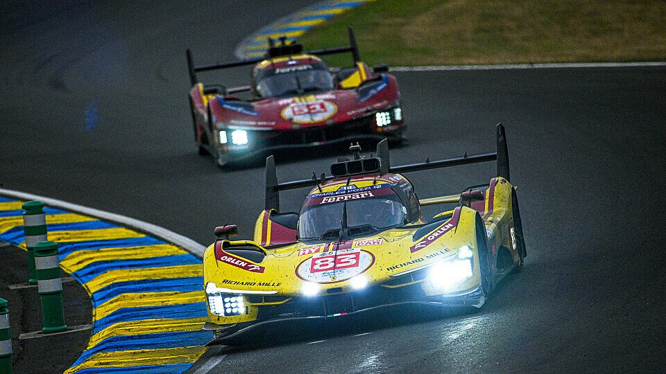 #83 AF Corse-Ferrari mit Ye, Hanson, Kubica