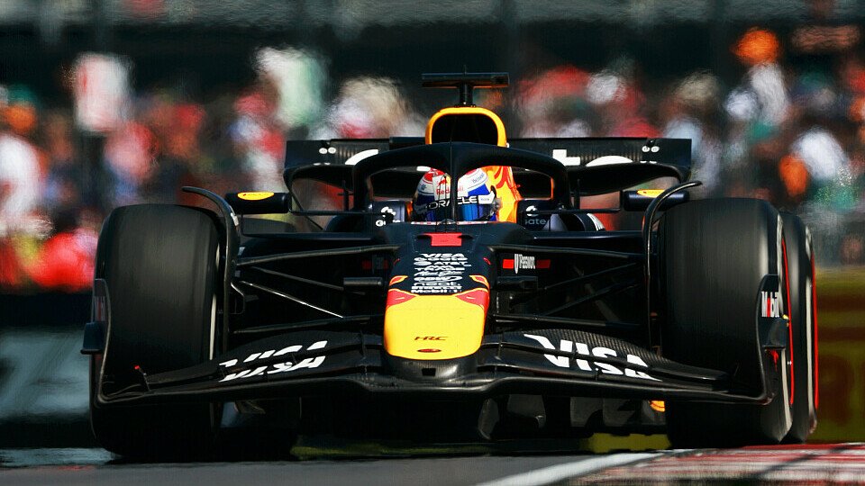 Max Verstappen im Red Bull