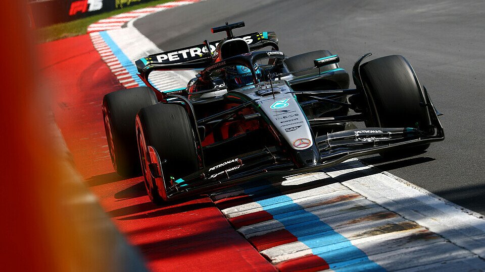 George Russell im Mercedes George Russell im Mercedes