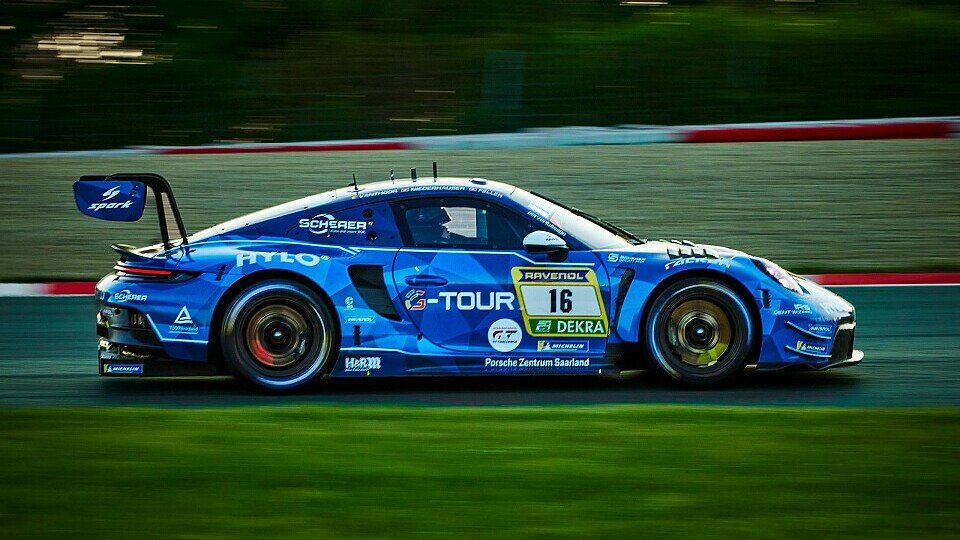 Der #16 Porsche von Laurens Vanthoor.