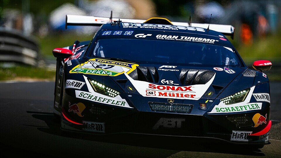 24h Nürburgring, #27, Red Bull Team ABT, Lamborghini, Pepper, Bortolotti, Juncadella