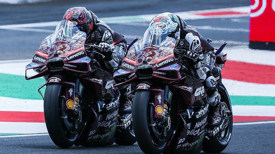 Francesco Bagnaia und Marc Marquez im Duell in Mugello