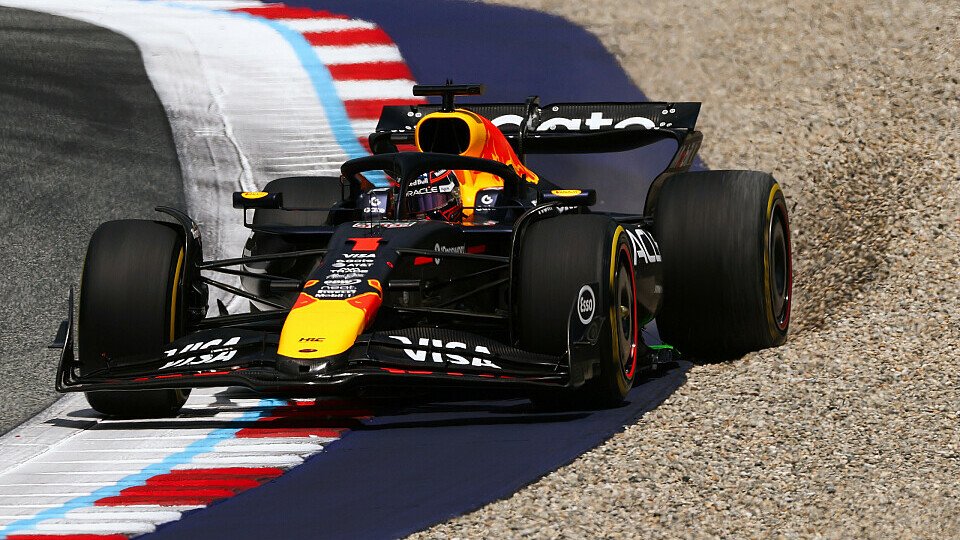 Max Verstappen im Red Bull