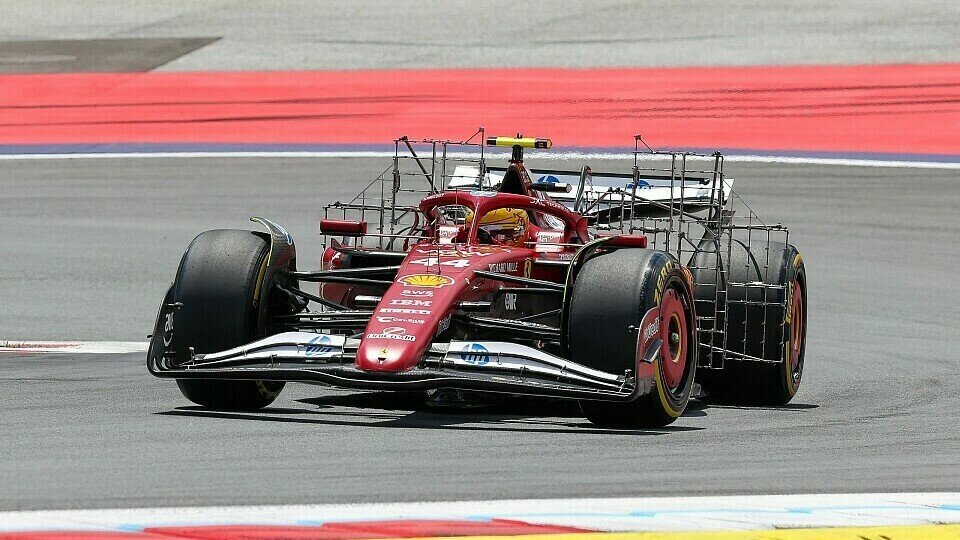 Lewis Hamilton im Ferrari Lewis Hamilton im Ferrari