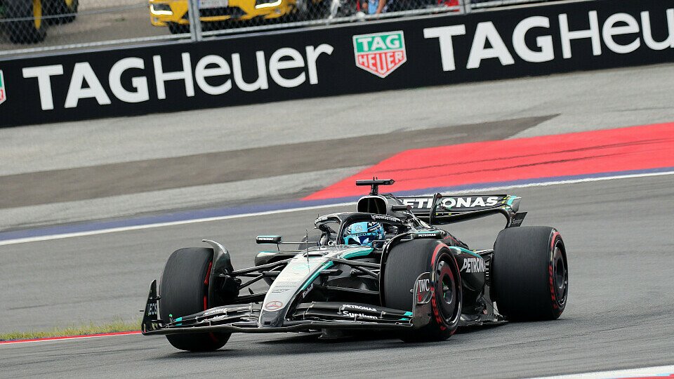 George Russell im Mercedes George Russell im Mercedes