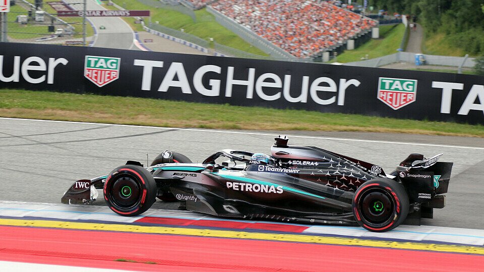 George Russell im Mercedes George Russell im Mercedes