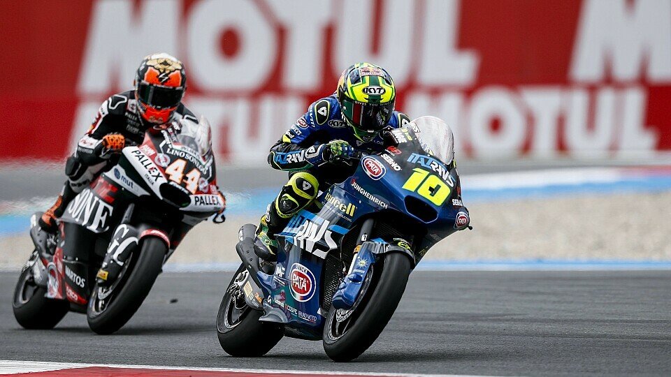 Diogo Moreira feierte in Assen seinen ersten Moto2-Sieg, Foto: IMAGO / ANP