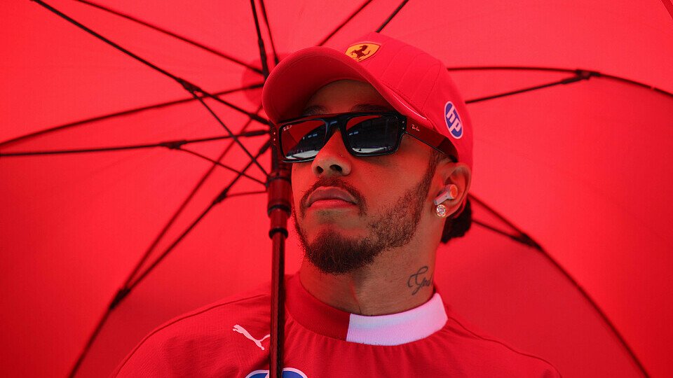 Fahrerparade mit Lewis Hamilton (Ferrari)
