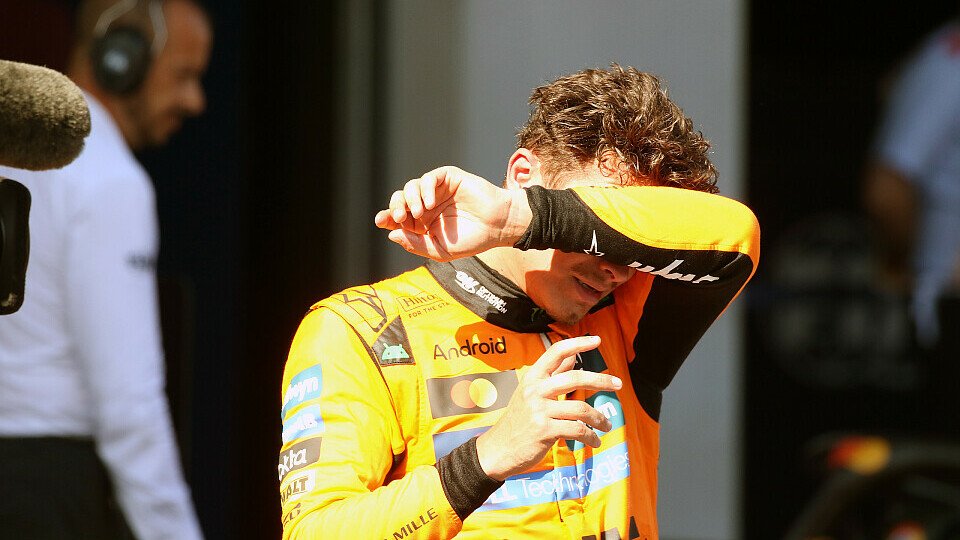 Sieger Lando Norris (McLaren) im Parc Ferme Sieger Lando Norris (McLaren) im Parc Ferme