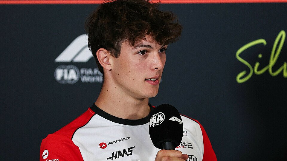 Pressekonferenz mit Oliver Bearman (Haas)