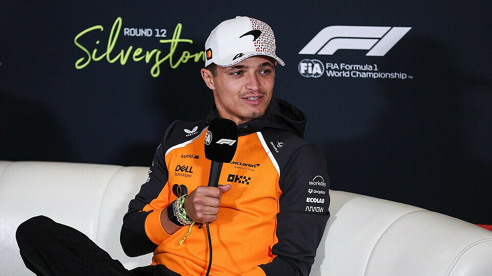 Pressekonferenz mit Lando Norris (McLaren)