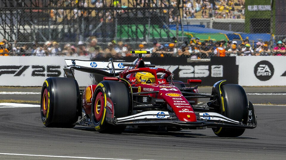 Lewis Hamilton im Ferrari