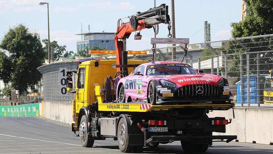 DTM, Norisring, Kalender, Landgraf-Mercedes, Unfall